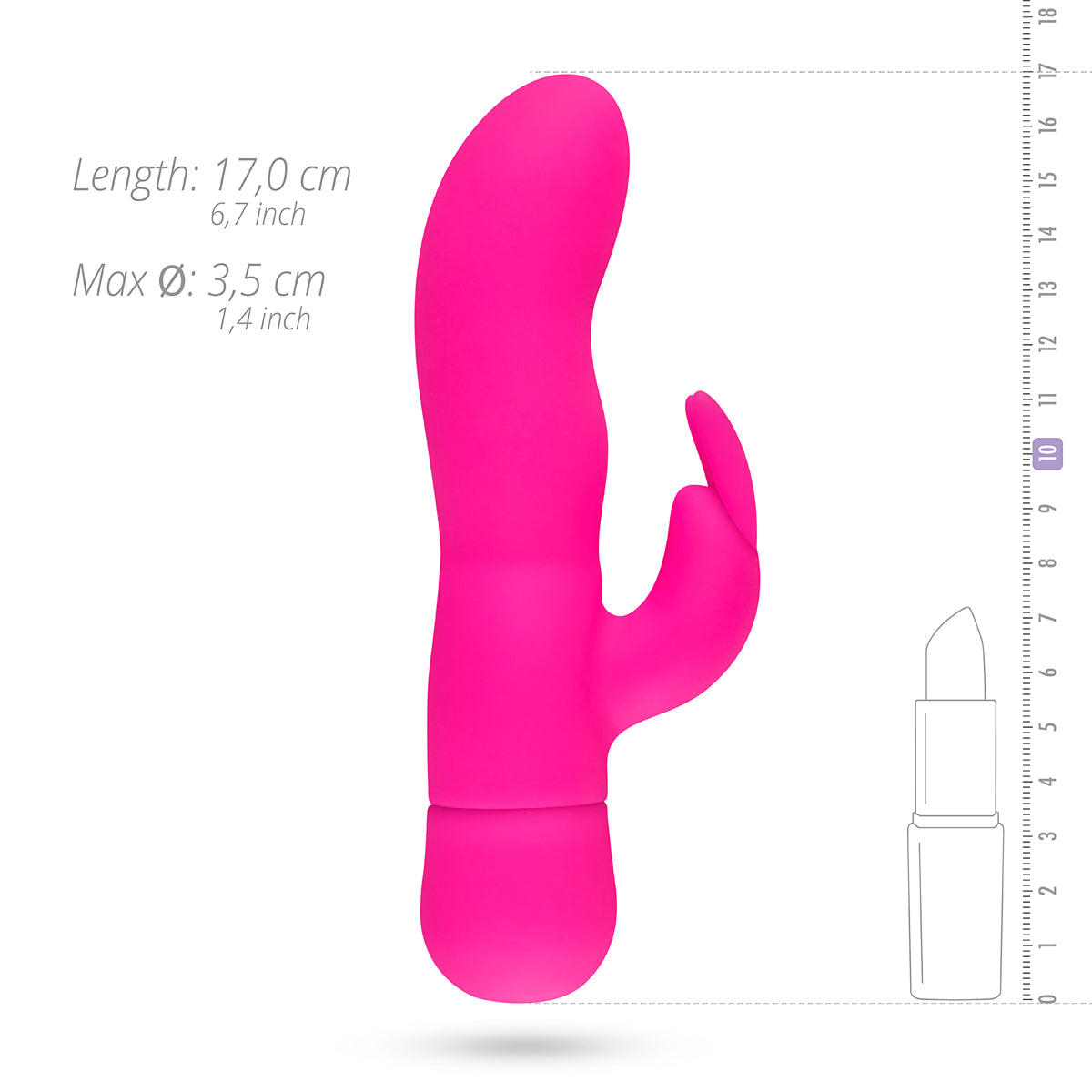 Mad Rabbit Vibrator - Pink