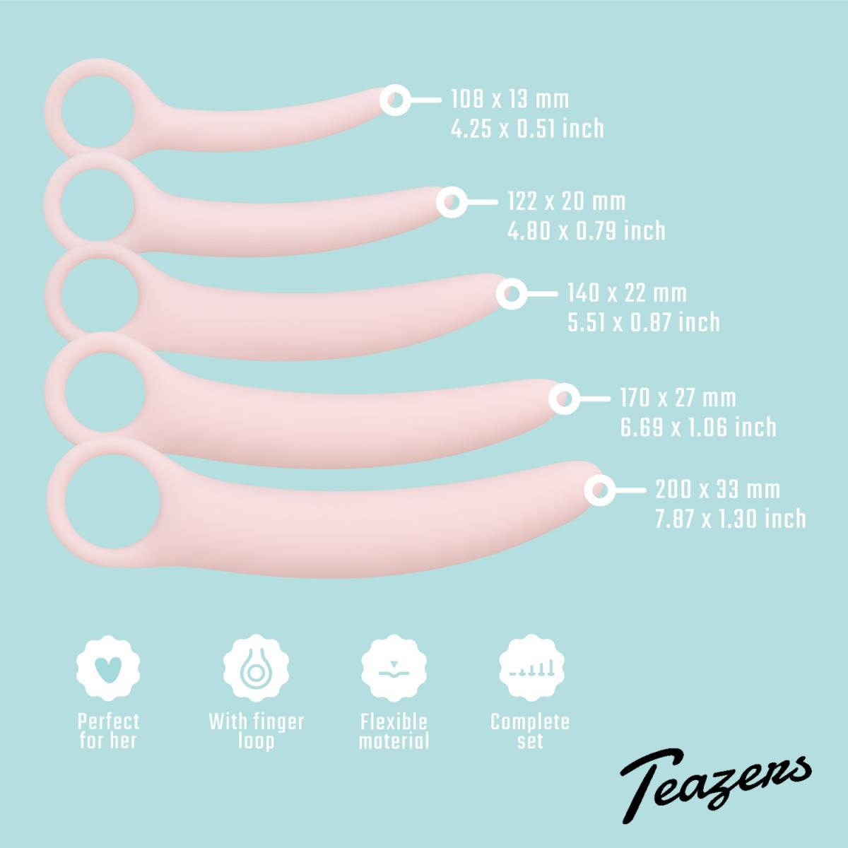 Teazers Vaginal Dilator Set