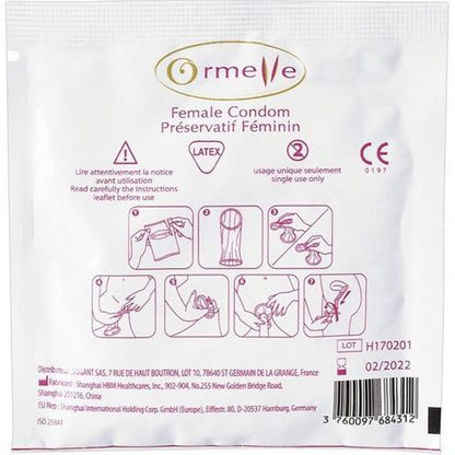 Ormelle Female Condoms - 5 Pieces
